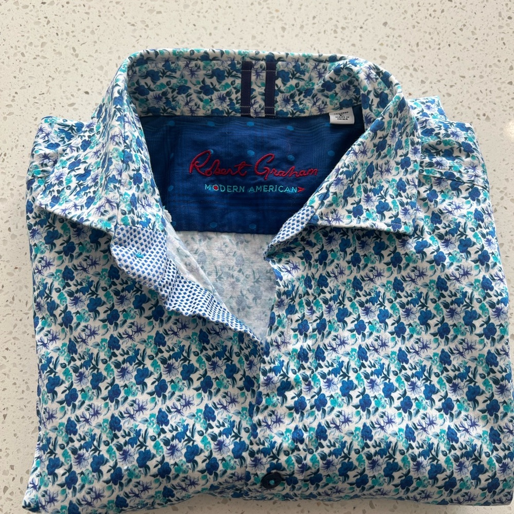 Size large Robert Graham mens shirt .